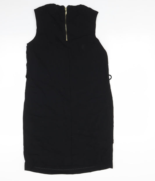 Zara Womens Black A-Line Size M