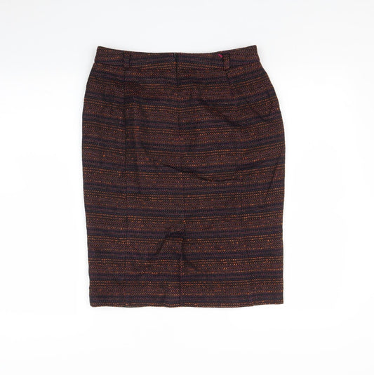 CC Petite Womens Multicoloured Straight & Pencil Skirt Size M