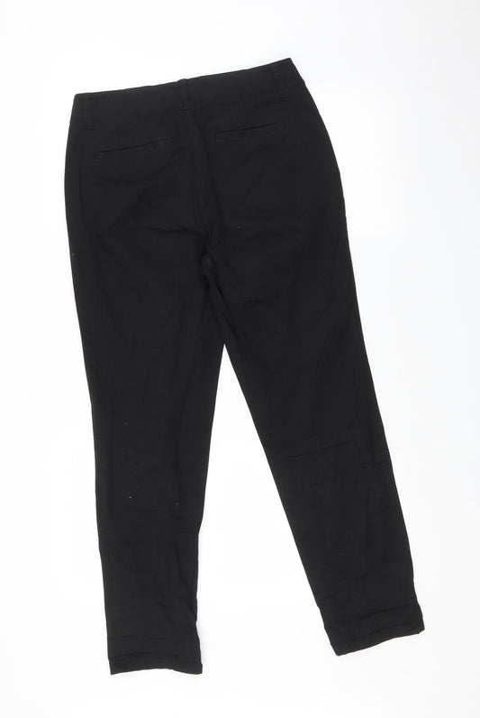Womens UK Size 8 H&M Regular Fit Tapered Black Jeans