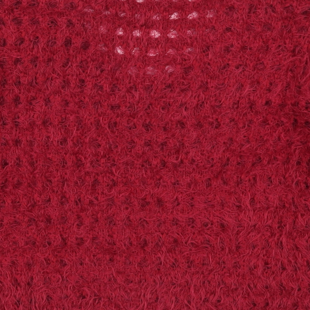 Womens UK Size S NEXT Red Pullover Jumper