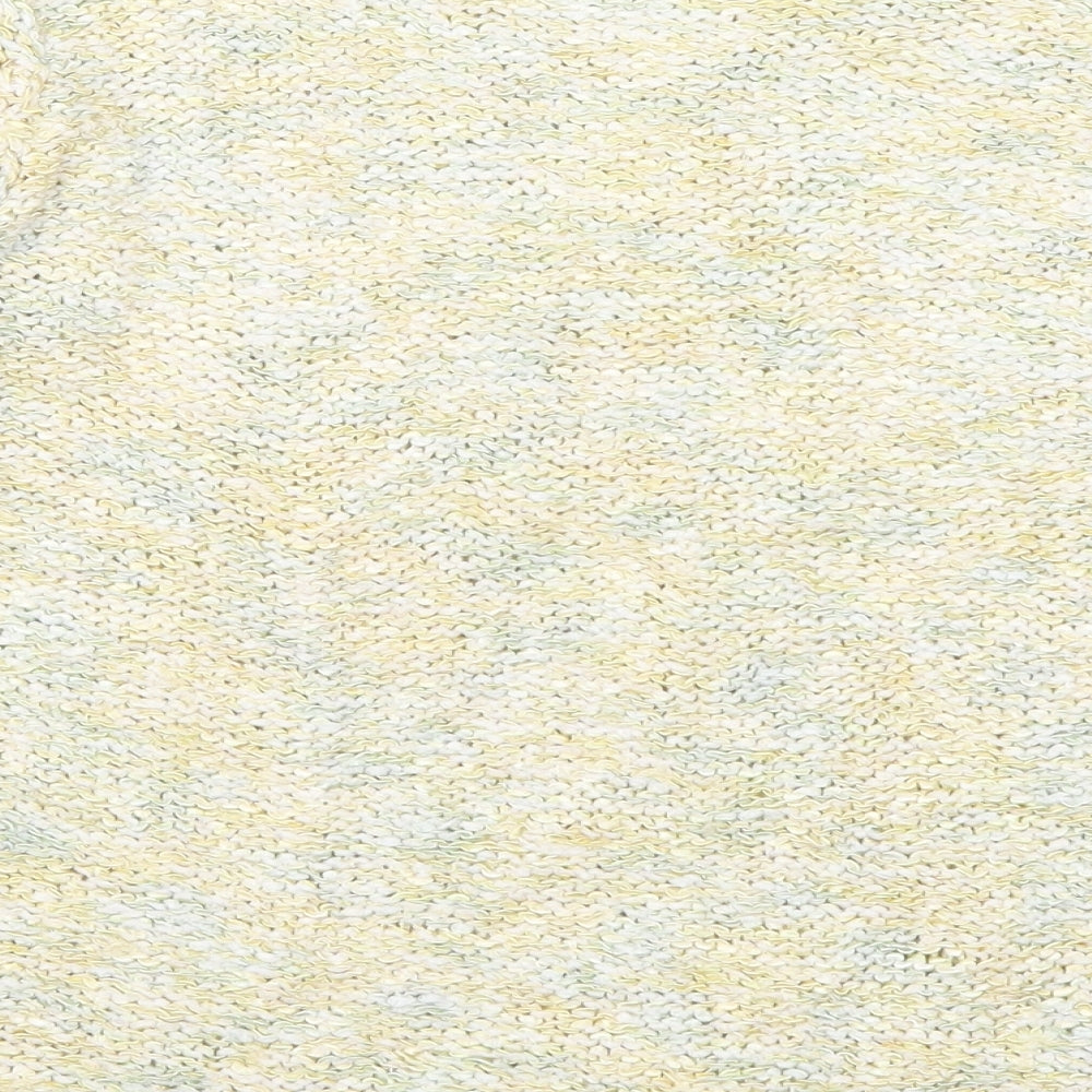 Frank Saul Womens Yellow Knit Pullover Jumper Size M