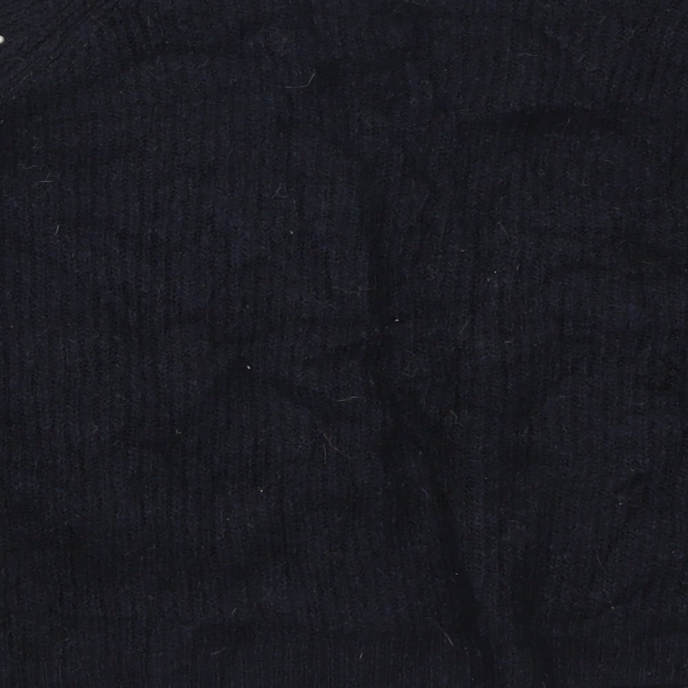 Womens UK Size S Marks and Spencer Blue Cardigan Jumper