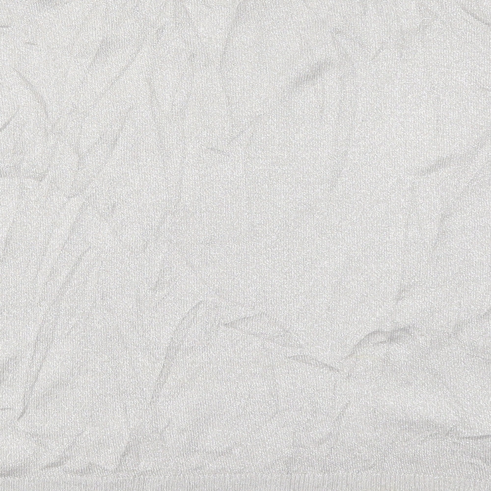 Primark Womens Silver Knit Pullover Jumper Size 14