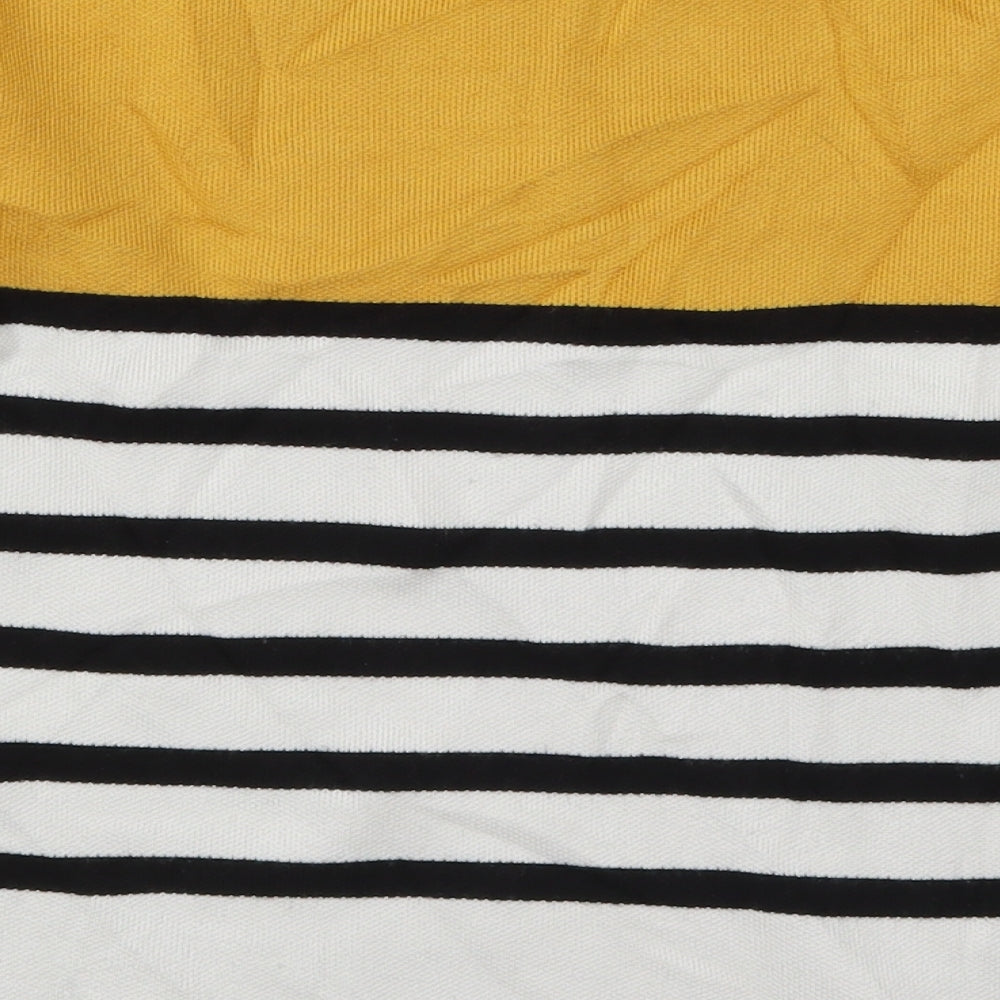 Womens UK Size S New Look Yellow Pullover Jumper