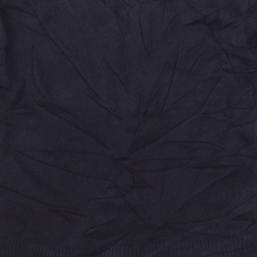 Womens UK Size 8 Marks and Spencer Blue Pullover Jumper