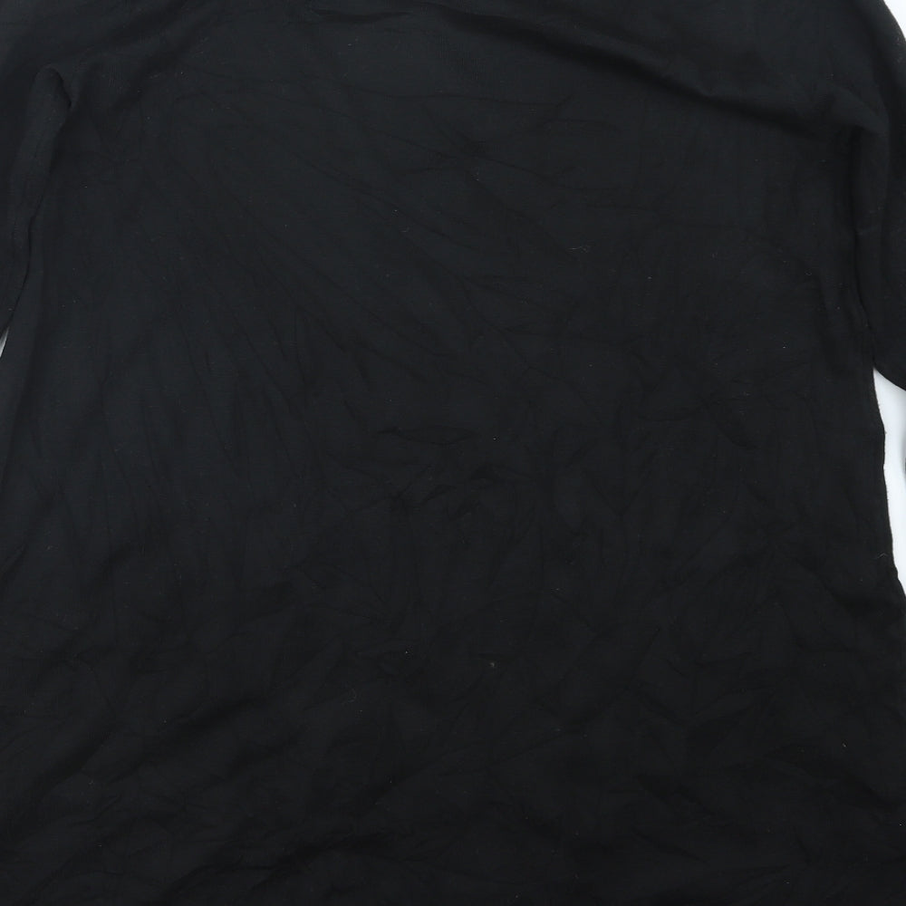 Primark Womens Black Pullover Jumper Size 14