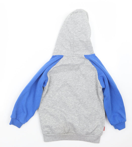 Slazenger Boys Grey Pullover Hoodie Size 5-6 Years