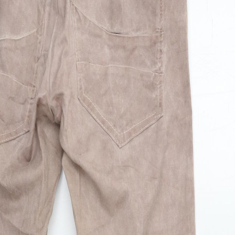 Womens UK Size 26 in Preworn Regular Fit Skinny Pink Jeans