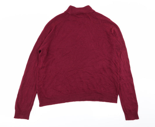 Primark Womens Red Pullover Jumper Size 16