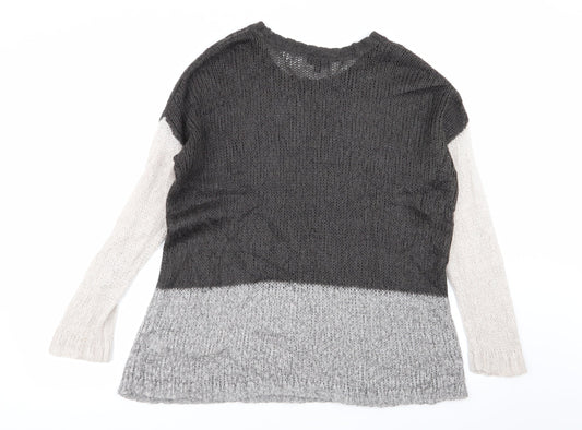 Topshop Womens Multicoloured Pullover Jumper Size 10