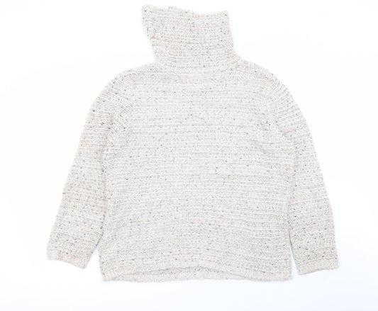 Womens UK Size L alexara Beige Pullover Jumper