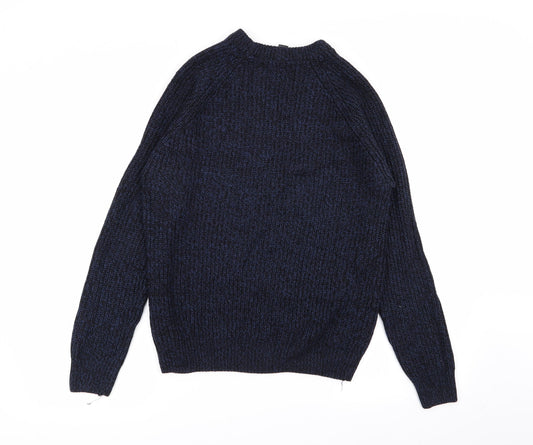 Cedar Wood State Mens Blue Pullover Jumper Size XS