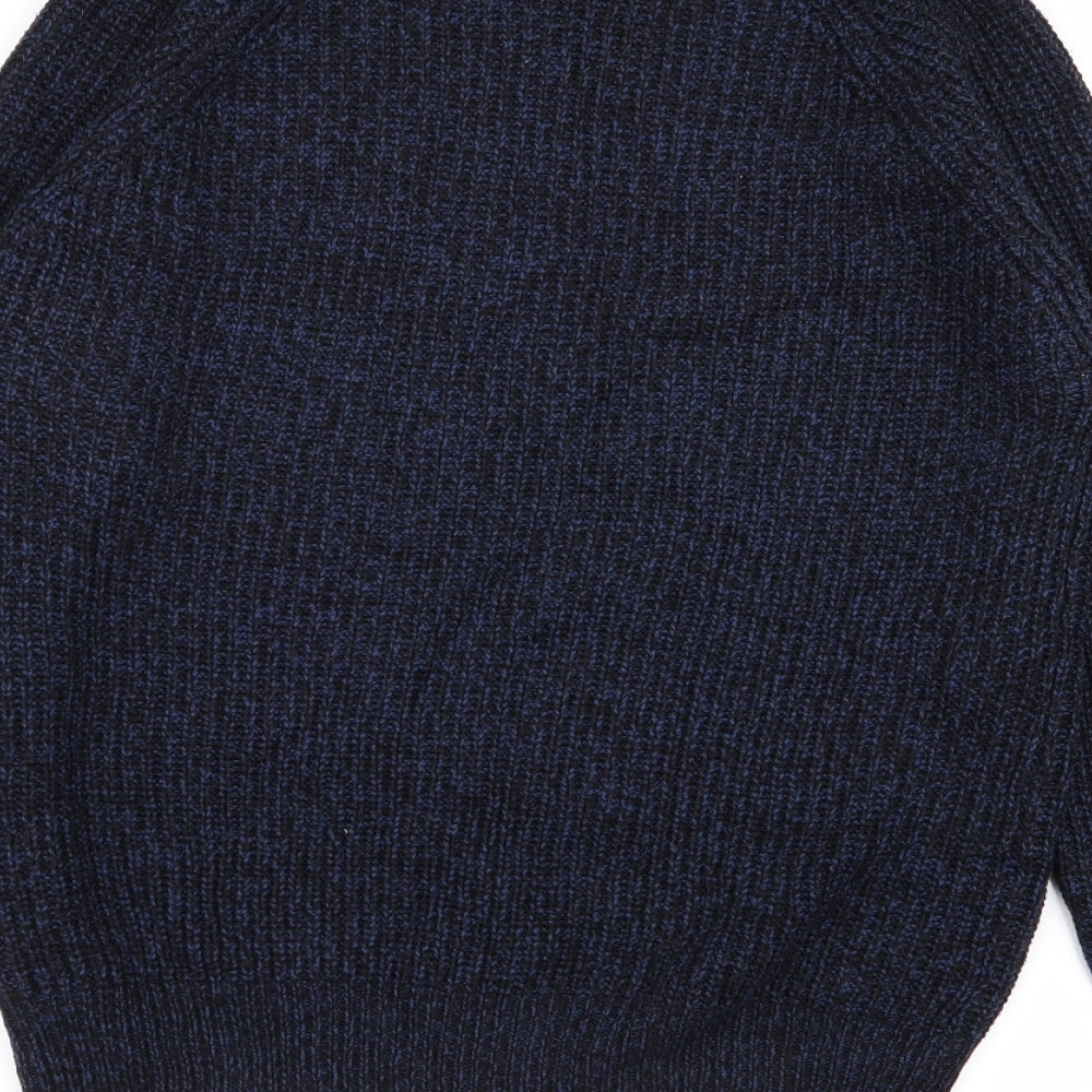 Cedar Wood State Mens Blue Pullover Jumper Size XS