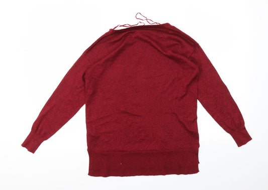 F&F Womens Purple Basic T-Shirt Size 8