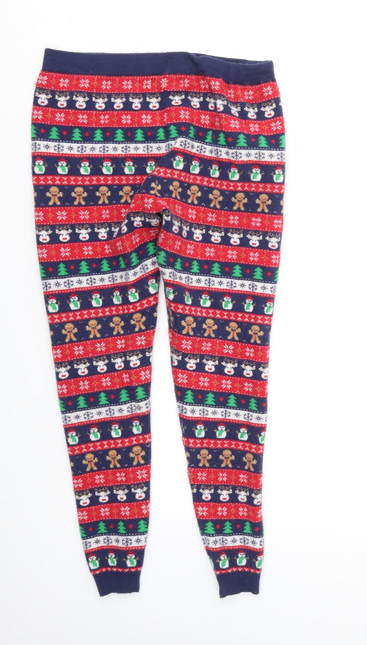 Primark Girls Multicoloured Jogger Trousers Size M - stretch waistband