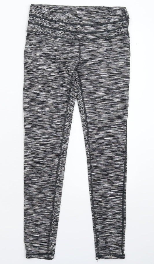32 Degrees Womens Grey Compression Leggings Size 28 in L26 in