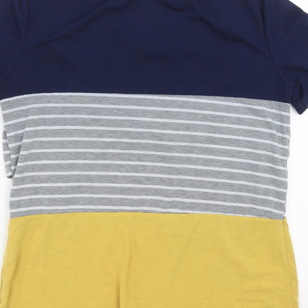 Womens UK Size M Preworn Grey Basic T-Shirt