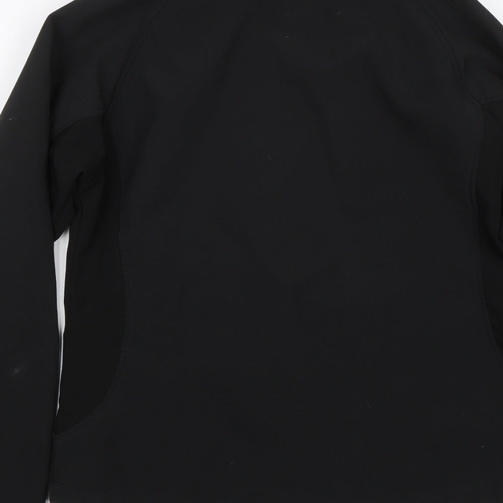 Mens UK Size S Crane Trail Black Jacket