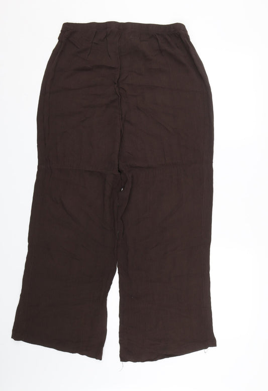 TRUE Womens Brown Trousers Size 18 L27 in