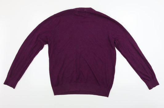 Burton Mens Purple Pullover Jumper Size L