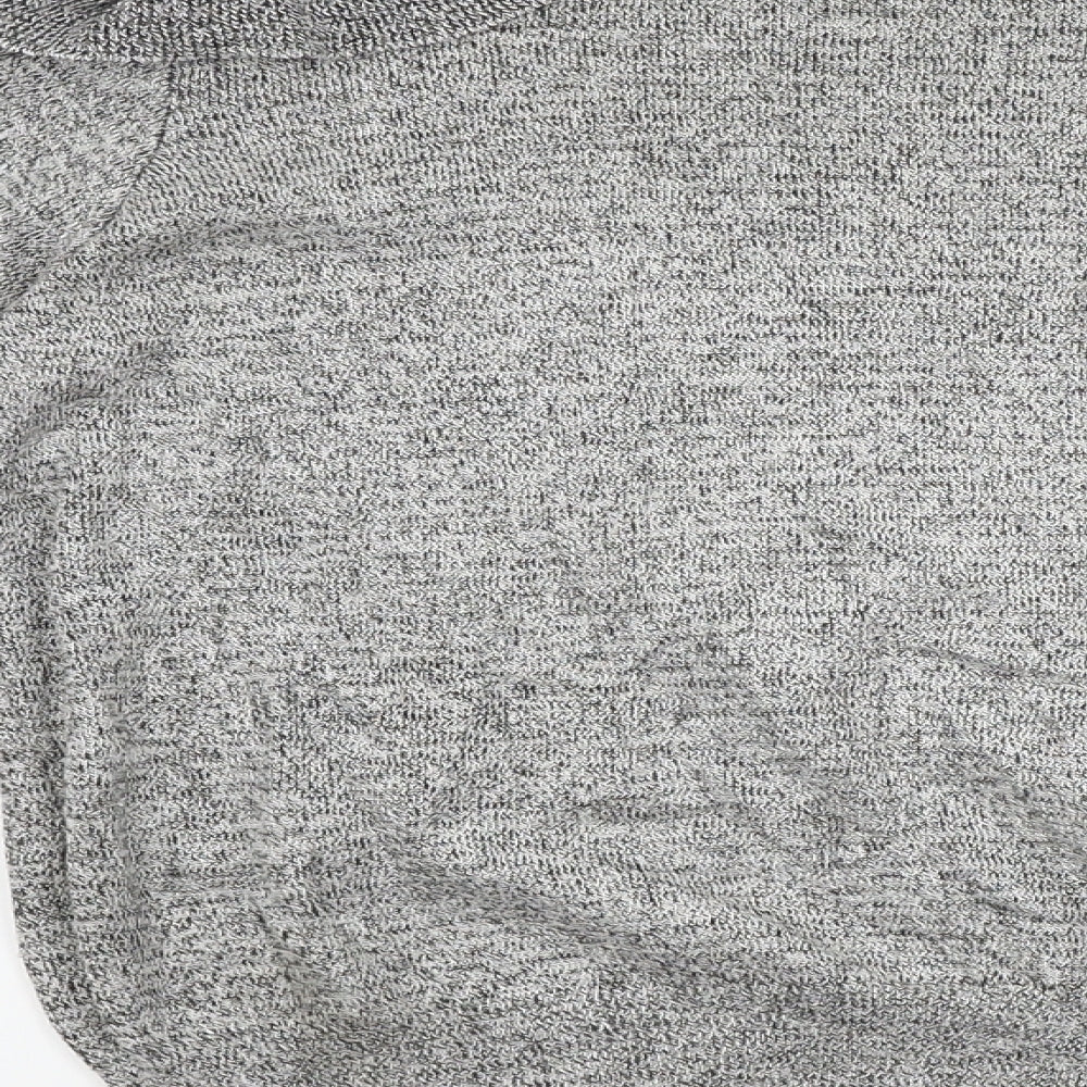 Womens UK Size 10 Topshop Grey Pullover Jumper