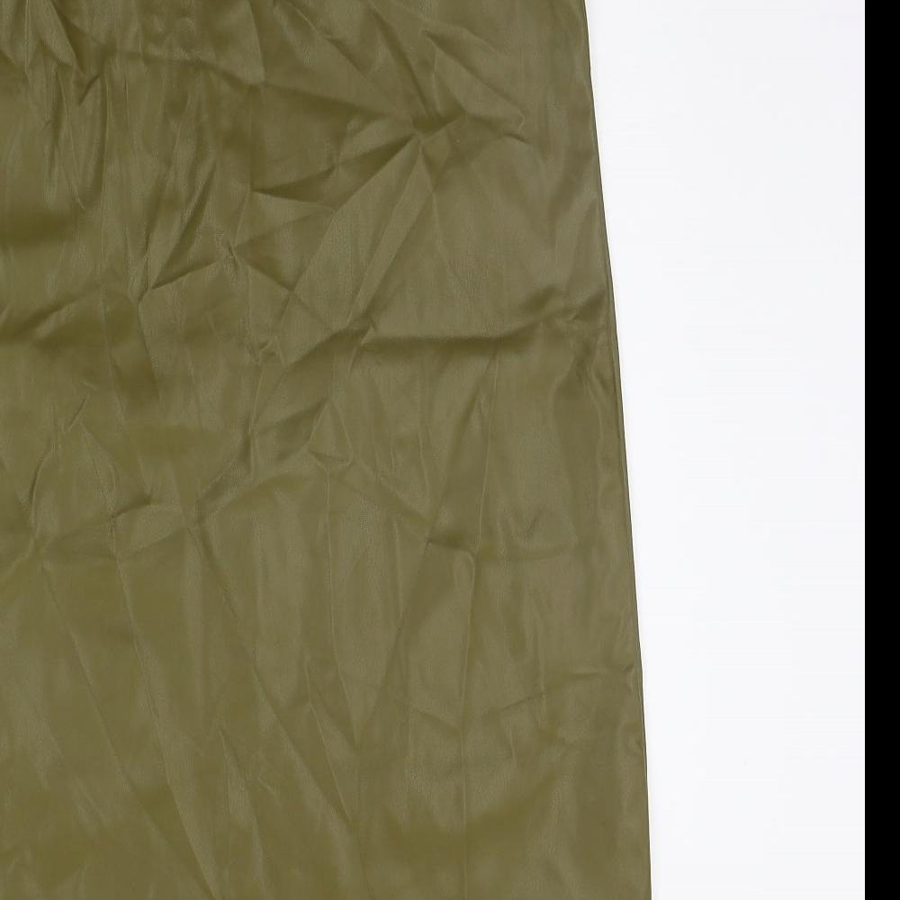 Noisy may Womens Green A-Line Size M