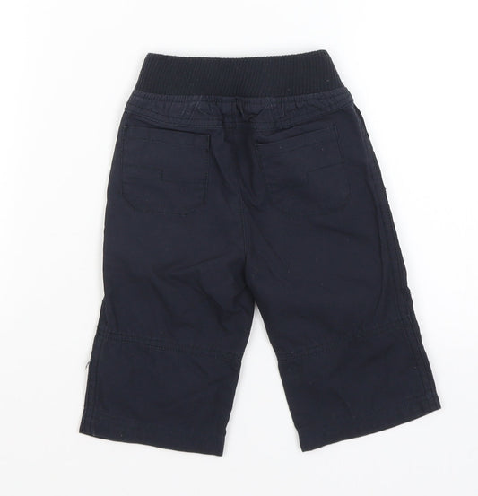Matalan Baby Blue Cargo Trousers Size 6-9 Months