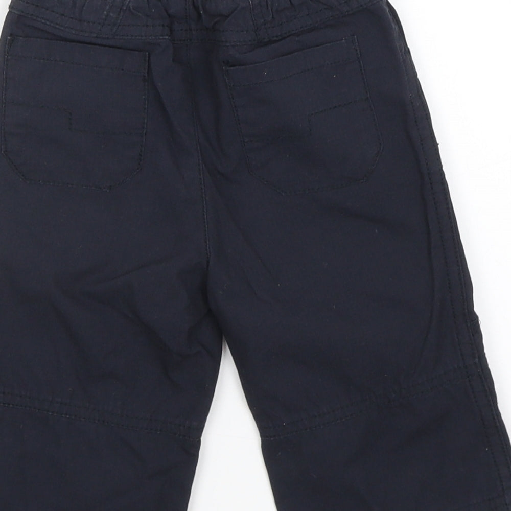 Matalan Baby Blue Cargo Trousers Size 6-9 Months