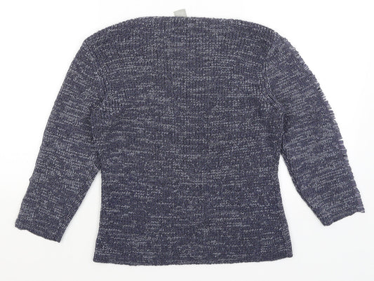 Womens UK Size M Deane & White Blue Pullover Jumper