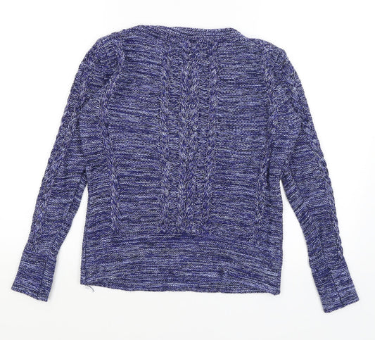 CC Womens Blue Pullover Jumper Size S