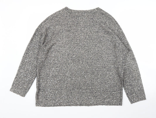 Gerry Weber Womens Grey Pullover Jumper Size L