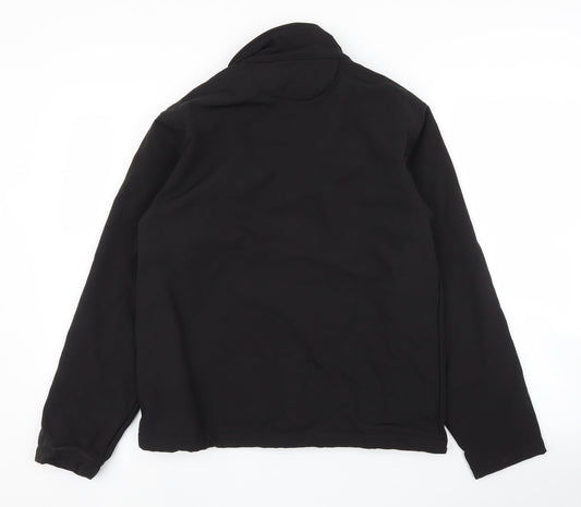 Uneek Womens Black Full Zip Jumper Size S