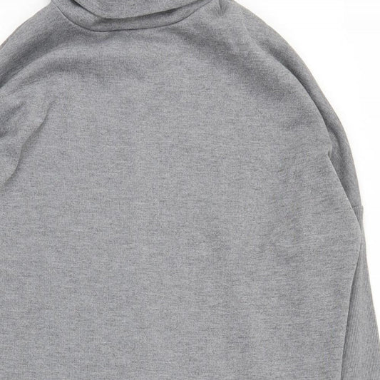 Warehoiuse Womens Grey Tunic Jumper Size 8