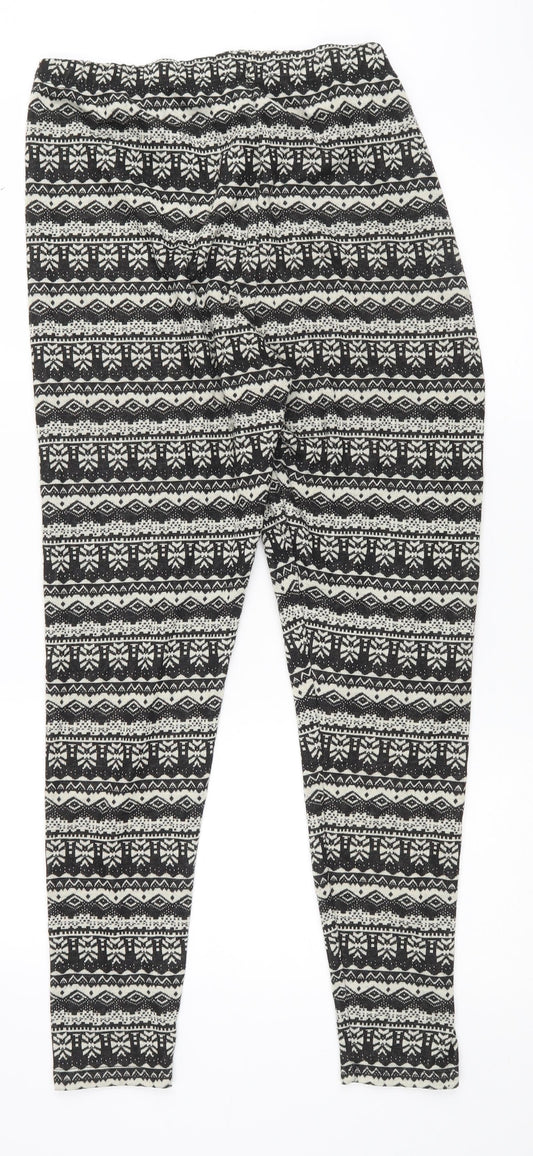Womens UK Size Atmosphere Jogger Multicoloured Leggings