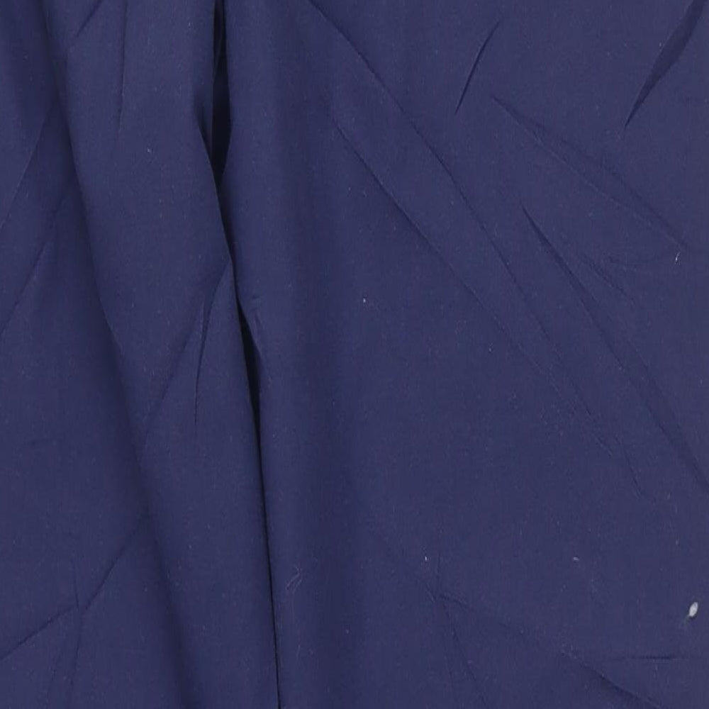 Womens UK Size 12 Simon Jersey Regular Fit Blue Trousers