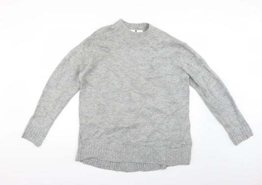 Womens UK Size S Very Grey Pullover Jumper