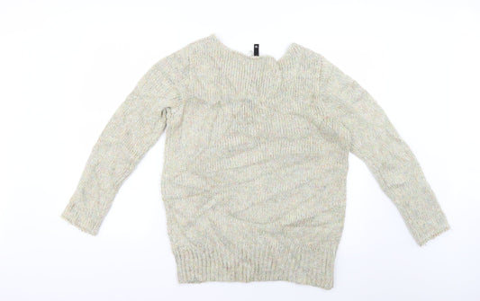 Womens UK Size 12 H&M Multicoloured Pullover Jumper