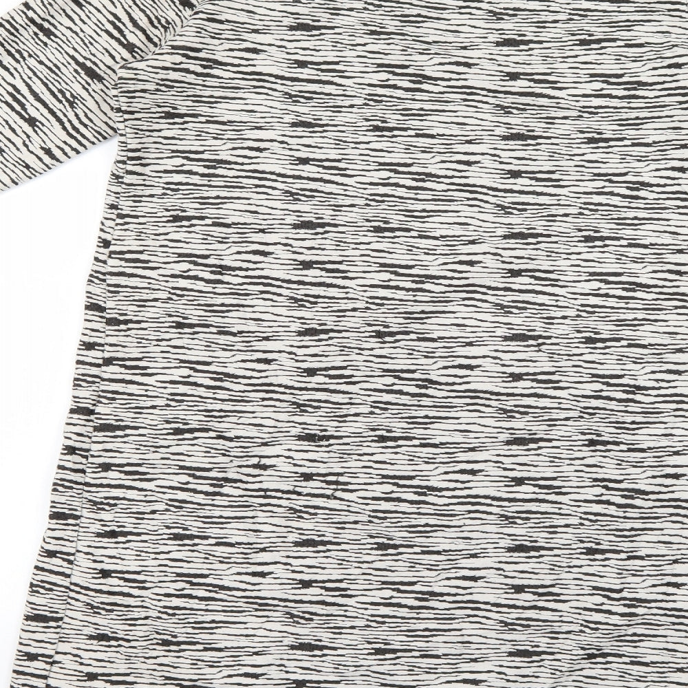 Monki Womens Multicoloured Geometric Bodycon Size L