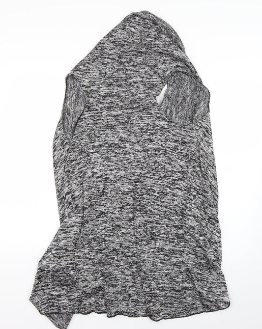stylewise Womens Grey Cape Jumper Size S