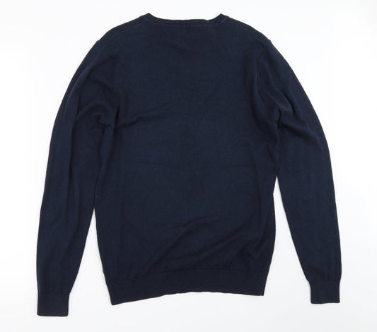 NEXT Mens Blue Pullover Jumper Size S