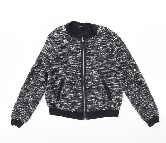 Womens UK Size 14 M&S Black Jacket