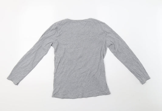 Womens UK Size 12 Marks and Spencer Grey Pullover Sweatshirt