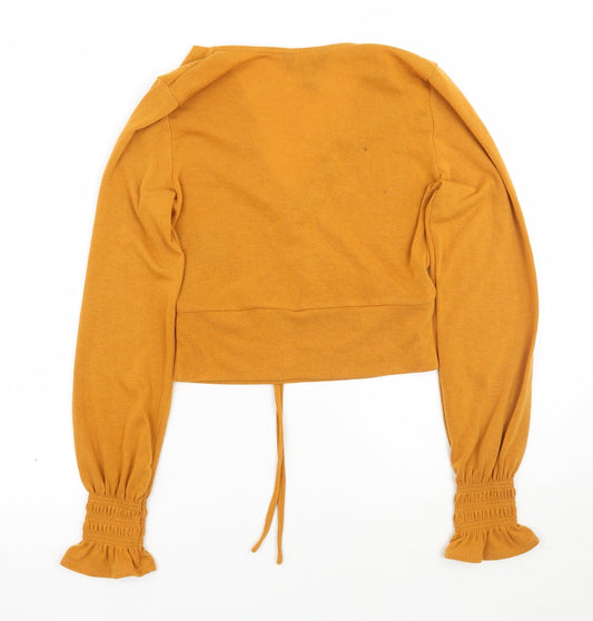 Newlook Womens Yellow Pullover Jumper Size 10