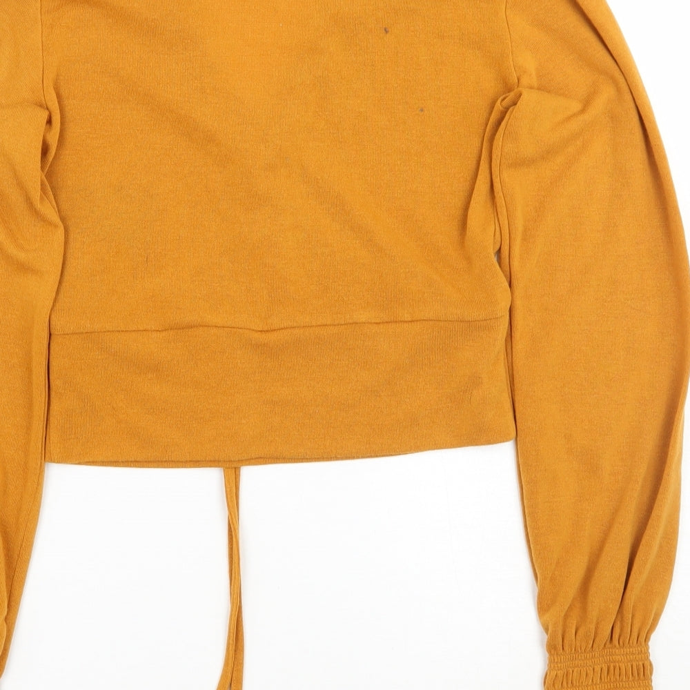 Newlook Womens Yellow Pullover Jumper Size 10
