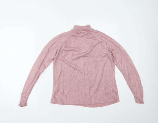 Bonmarché Womens Pink Basic Blouse Size S