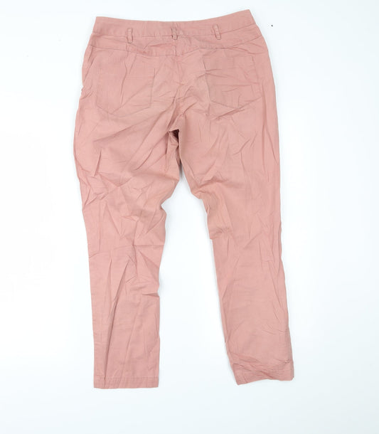 NEXT Womens Pink Cropped Jeans Size 10 L25 in