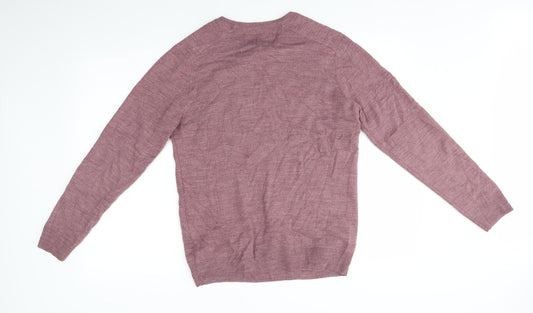 River Island Mens Red Pullover Jumper Size S