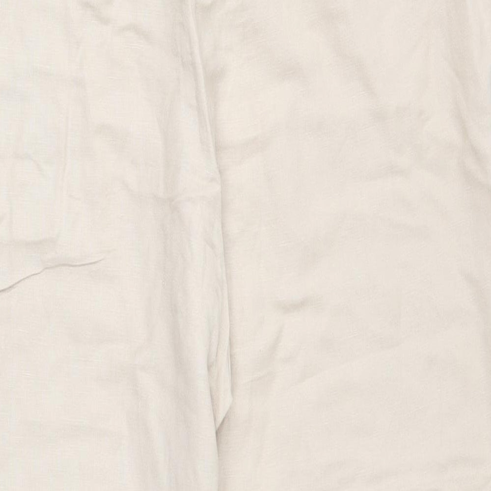 Ann Harvey Womens Beige Trousers Size 18 L26 in