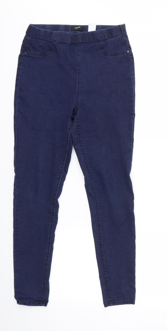 Womens UK Size 10 Matalan Regular Fit Skinny Blue Jeans