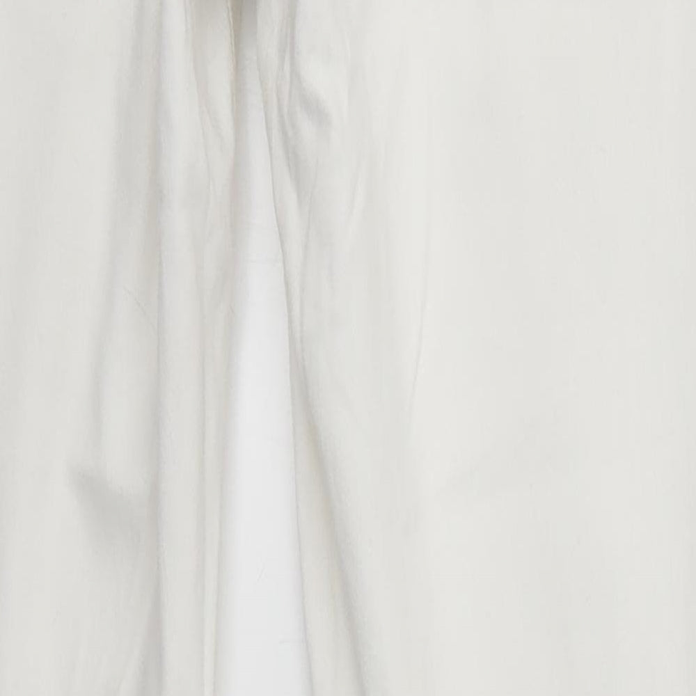 Topshop Womens White Skinny Jeans Size 28 in L32 in